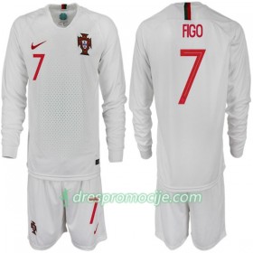 Portugal Dres FIGO 7 Dječji Gostujući Svjetsko prvenstvo 2018 Dugim Rukavima